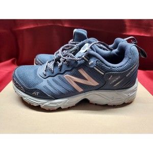 New Balance Lonoke Trail Womens Size 9 Blue Pink Gray Athletic Running Shoes